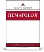 Turkiye Klinikleri Journal of Hematology